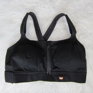 Shefit Flex 3 Luxe Black Women's Adjustable Sports Bra Removeable Pads